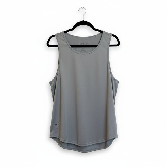 BYLT Premium Basics - Performance+ Drop-Cut Tank Storm Medium - Picture 3 of 6